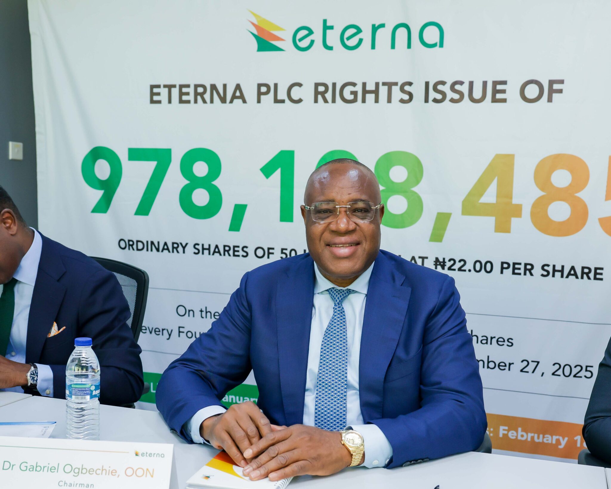 ETERNA PLC TARGETS ₦21.52BN THROUGH RIGHTS ISSUE TO FUND EXPANSION AND ...